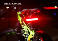 Fahrradlichter Shiziwangri LED USB wiederaufladbares hinteres Lichtfahrrad -Fahrrad -Zyklus -Lampenstraße MTB Sport Running1288498
