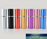 300PcsLot 5ML 10ML Empty Travel Metal Aluminum Spray Portable Perfume Bottle Refillable Cosmetic Atomizer Containers6887787