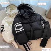 Men's Parkas Womans Designer Channel Down camouflage Jacket Autumn And Winter Women Puffer Jackets Coat Embroidery C Hooded