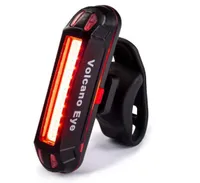 Bike Lights Bicycle Light Red And Blue Bicolor COB Riding Tail LED Strip Warning Waterproof Portable14521231
