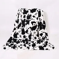 Ins Style Cow Muster Decke Schlafsaal Büro Nickerchen Decken Klimaanlagensofa Decke