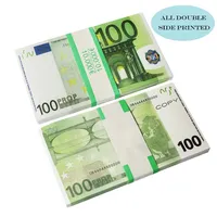 Prop Toy Toy Money Faux Billet 10 20 50 100ユーロ偽紙幣ドルムービープロップバー雰囲気261y