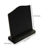 A6 Table Top Blackboard Stand Menu Stand Display Chalk Notice Board Counter Top Bulletin Board Desk Sign Poster Stand6902464