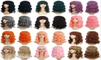 16 Inches Synthetic Wig in 17 Colors Pelucas Loose Body Wave Simulation Human Hair Wigs WIG3483968772