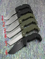 Cold Steel Voyager 10 tipi Nuovi coltelli xlsize Serie Big Knife Folding Utility Sopravvivenza Cavalca Tactical Knives Outdoor Campin9619627
