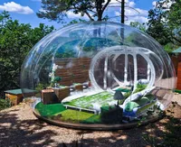 Fabrik kommersiell kommersiell utomhus enstunnel Uppblåsbar bubbeltält Yurt Privacy House Camping Tents8093367