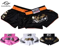 Kickboxing -Shorts Erwachsene Kinder Kämpfe Kurzmau Mauy Thai Männer Frauen MMA Kleidung BJJ Kampf gegen Sanda Boxing Training Uniform 2206013296748