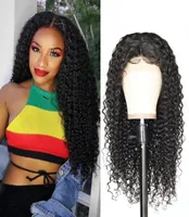 Allove Yaki Straight Lace Front Wig Brazilian Kinky Curly Water Wave Body Human Hair Wigs for Women All Ages Natural Color 828inc8638137
