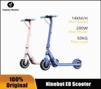Ninebot No 9 Çocuk Elektrikli Scooter E8 Mavi 612 Yıllık Gençler Katlanabilir Twowheeled Scooter7227525