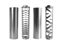 6quot 10quot Car Fuel L￶sungsmittel -Trap -Filter Titan Aluminium Single Core 1228 5824 f￼r NAPA 4003 Wix 240033725211