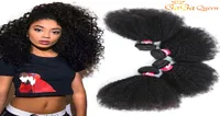 9A Brasil Afro Kinky Curly Hair Bundles Mink Brasil Curly Virgin Human Hair Human Hair Weaves Curly Gaga Queen HA1970003