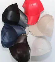 Nuovi cappelli in pelle Snapback Caps Esclusivo Design personalizzato Cap Cap Men Women Regolable Golf Baseball Hat Hats2886623
