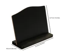 A6 Table Top Blackboard Stand Menu Stand Display Chalk Notice Board Counter Top Bulletin Board Desk Sign Poster Stand9464080