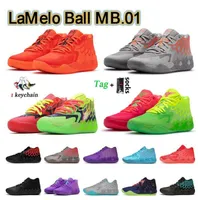 2023 Basketball Athletic Shoes Sport LaMelo Ball MB.01 Rick and Morty UNC Galaxy Not From Here Black Rock Ridge Red Blast Buzz Queen City Mens