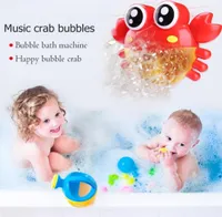 Baby Bath Toy Bubble Crabs Baby Bubble Machine Funny Music Crabs Music Bath Maker Swimming Toys2664789
