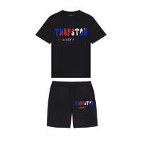 Men's Tracksuits Sell like hot cakes New TRAPSTAR Men's Clothing T-shirt Tracksuit Sets Harajuku Tops leisure T shirt Beach Casual Shorts Set T221013