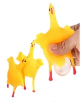 Anti Stress Novelty Funny Gadgets Toys Squeeze Chicken Egg Laying Chickens Party Prank Joke Toys Decompression Fun Toys8474383