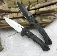 Benchmade BM1401 1401 Rukus II Faca dobrável EDC Sobrevivência tática Pocket Knives S30V Blade G10 Handle Outdoor Campo