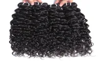 Brazillian Straight Body Loose Deep Wave Kinky Curly bundles Unprocessed Brazilian Peruvian Indian Human Hair5623353