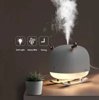 260ML Sleigh Deer Ultrasonic Air Humidifier Aroma Essential Oil Diffuser for Home Car USB Fogger Mist Maker with LED Night Lamp 219556906