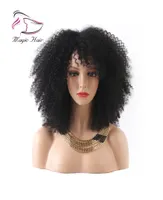 Afro Kinky Curly Short Bob Wigs For Black Women Brazilian Remy Hair Full Lace Human Hair Wigs Pre Plucked With Baby Hair