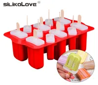 Silikolove Diy Frozen Popsicle Molds Silicone Zer Ice Cream Mold Reusable Silicone Ice Pop Mold Lolly Molds Sticks 22031