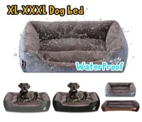 xl xxxlビッグドッグベッド超柔らかい温かいペット適切な長方形の非スリップボトム洗濯可能な子犬パッド猫眠っているLJ200918