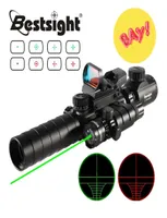 39X32 EG Hunting Scope Tactical Optic Riflescope Red Green Illuminated Holographic Reflex 4 Reticle 3 in 1 Combo1245348