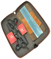 55 pulgadas de 60 pulgadas Meisha Barber Salon Sichissors Professional Hairdressing Scissors Juego JP440C Cizalla de adelgazamiento recto HA3101606