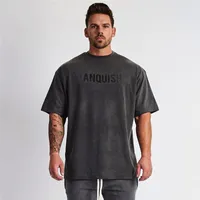 Camisetas para hombres Estate Nuovo Streetwear AbbigliMentO Uomo Sciolto Cotone Cotone Fitness Sportivo Jogger Camiseta Moda Camiseta