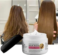 Human Chignons Keratin Hair Mask Repair Amino Damage Treatment Straightening Anti Loss s Frizz Smoothing Care Product 60ml 220929