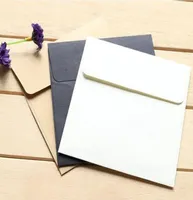100pcslot 1010cm Kraft Square Mini Blank Envelopes for Membership Card Small Greeting Card Storage Paper Envelopes4818078