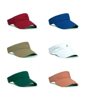 Tennis Caps Men Women Adjustable Sport Headband Classic Sun Sports Visor Running Caps Beach Hat Topless Golf Outdoor Cotton Hats S1119110