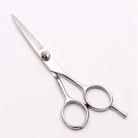 C1002 55quot 16cm 440C Customized Logo Professional Human Hair Scissors Barber039s Hairdressing Scissors Cutting or Thinning6252448