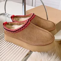 Australia botas para mujeres zapatillas tortonas de piel