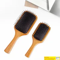 AVEDA Paddle Brush Brosse Club Massage brush Comb Prevent Trichomadesis Massager Size S L with Retail