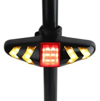 Boruit Bike Smart Wireless Demote Turne Sign Sign Lights Bicycle светодиод Taillight USB Перезаряжаемая велосипедная задняя лампа предупреждение 2202154364382