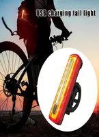 Ly Bicyle Задний светодиодный свет USB Rechargeble Taillights Hight Hight Cob Mountain Bike Aluminum Lamp S66 Lights8876793