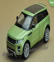 132 Scale Alloy Metal Diecast Car Model For Range Rover Evoque Collection Model Pull Back Luxury SUV Car With SoundLight4712004