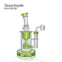 Großhandel 7,48 Zoll Retail Taurus Incycler Glass Dab Rig Rig Water Pipe Shisha