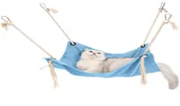 Kennels Pens Cat Cage Hammock Pet Hanging Bed Sleeping Swing Chair Breathable Comfy For Kitten Products Home