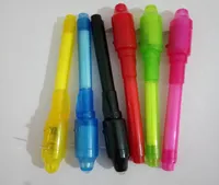 200pcs Magic 2 in 1 UV Light Combo kreatives Schreibwaren unsichtbarer Tintenstift beliebte zufällige Farbe6317073