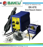 Bakool BK878L 2IN1 Dijital Ekran Hava Tabancası Lehim İstasyonu Lehimleme Demir Parçalar Kaynak İstasyonu Bakım Aracı8415409