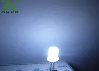 1000pcs 5mm vit diffus LED -ljuslampa avger diod dimmig ultra ljus p￤rla plugin diy kit ￶va bredvinkel6804471