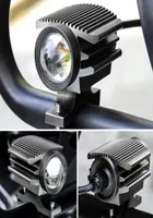 دراجة نارية LED مصابيح الأمامية مقاوم للماء Universal Dual Light Color Spothlight Fog Fog Motorybike Bike Lights2426287