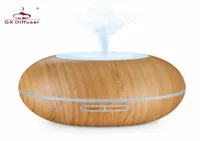 GXDiffuser 300ML Color Changing Ultrasonic Air Humidifier Aromatherapy Essential Oil Diffuser Electric Aroma Diffuser Mist Make Y3844602