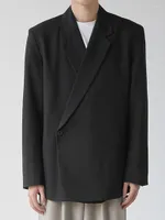 Мужские костюмы Incerun 2022 Men Blazer Solid Color One Button Long Elumed Oand Streetwear Fashion Casual Thin Coats S-5xl