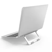 Foldable Laptop Stand Macbook Pro Aluminum Adjustable Desktop Tablet Holder Desk Table Mobile Phone Stand For iPad Air Notebook276a