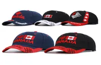I Love Canada Embroidery Women Baseball Cap Flag Of Canada Hat Snapback Adjustable Mens Casquette caps4521737