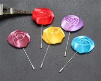 Boyute 20pcs Fashion Christmas Broche Fare Pins Flower Pins Whole Handmapel Pon para hombres Joyer￭a de boda4527586